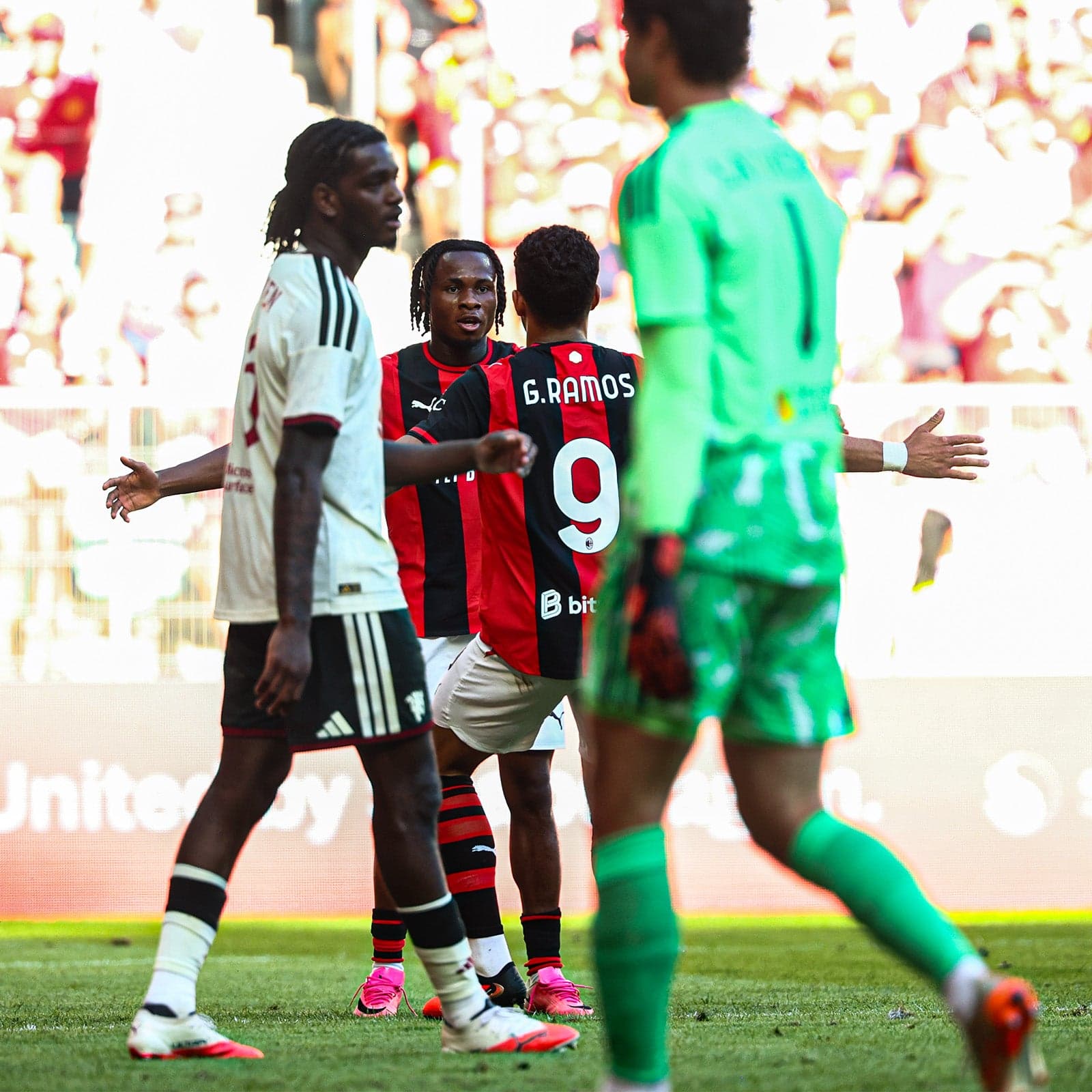 LA PRE-SEASON SI CHIUDE CON UN SUCCESSO: 4-2 AL MANCHESTER UNITED