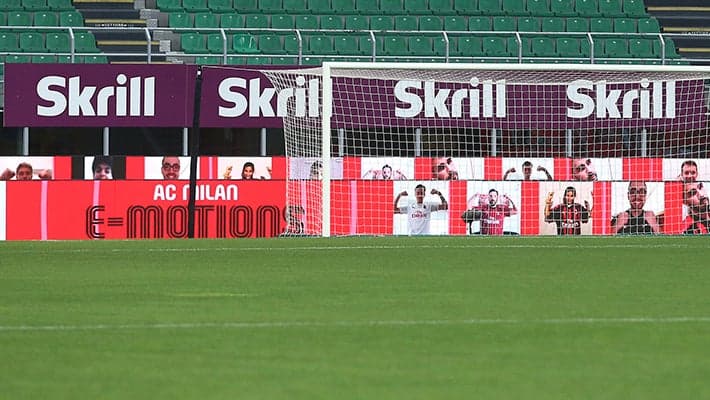 AC MILAN V ROMA: SKRILL WILL BE MATCH SPONSOR