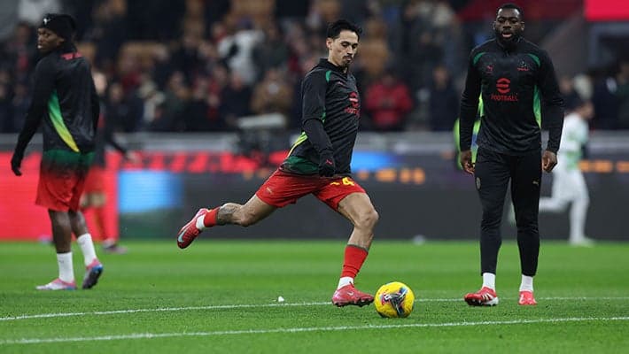 AC MILAN v LAZIO: THE OFFICIAL LINE-UPS