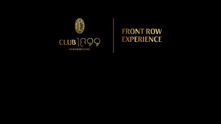 THE CLUB 1899 FRONT ROW EXPERIENCE IS BORN