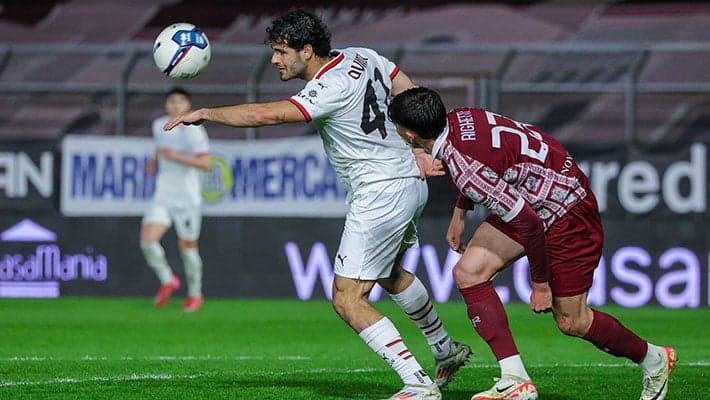 MILAN FUTURO LOSE TO AREZZO