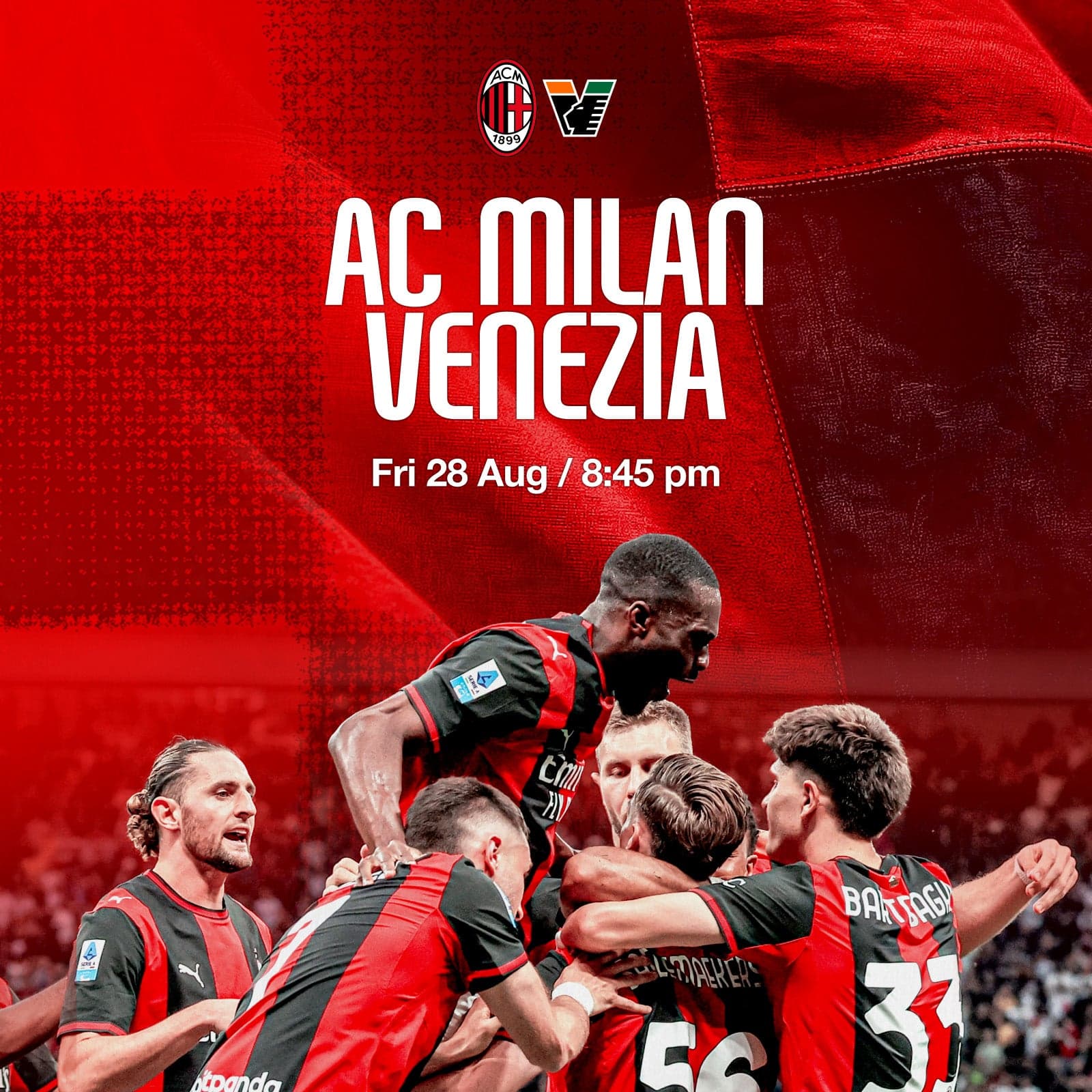 AC MILAN v VENEZIA: TICKETS ON SALE