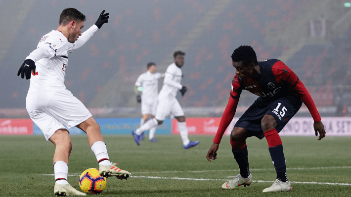 10 STATISTICS AHEAD OF BOLOGNA V AC MILAN