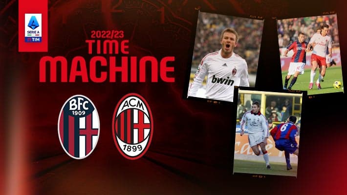 BOLOGNA v AC MILAN: TIME MACHINE