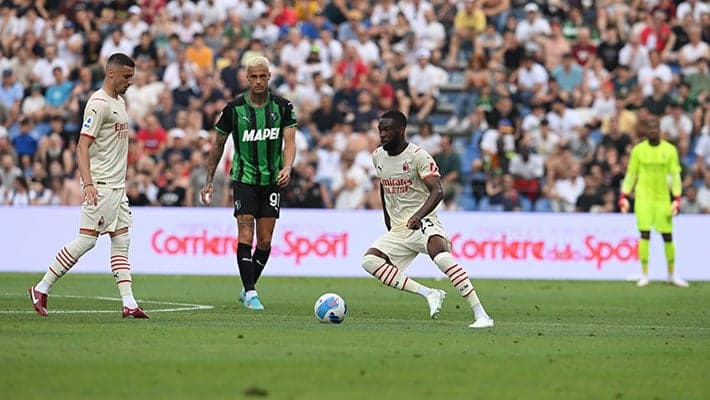SASSUOLO V AC MILAN: THE NUMBERS FOR THE GAME