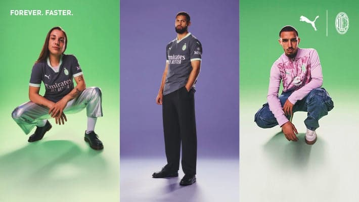 WELCOME TO MILAN(ISMO): AC MILAN AND PUMA REVEAL THE 24/25 THIRD KIT