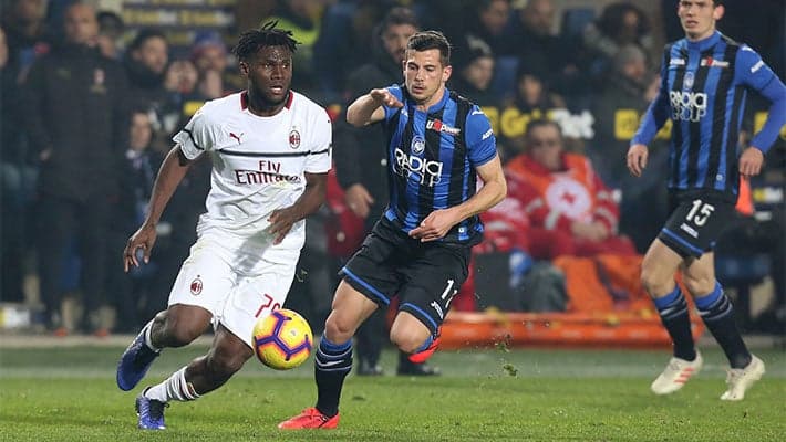 10 PRE-MATCH STATS FOR ATALANTA v AC MILAN