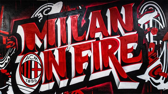 "MILAN ON FIRE" MURAL UNVEILED AT SAN SIRO