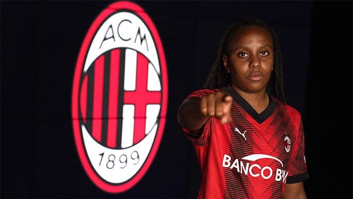 EMELYNE LAURENT JOINS AC MILAN