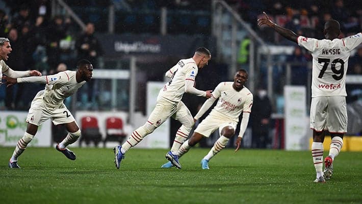 IL MILAN CORRE CON BENNACER: CAGLIARI KO