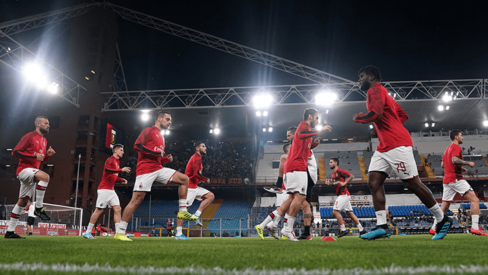 GENOA V AC MILAN: THE OFFICIAL LINE-UPS