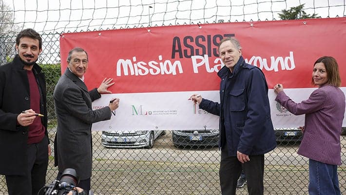 FONDAZIONE MILAN OPEN UP A NEW SPORTS AREA DEDICATED TO DAVIDE ASTORI