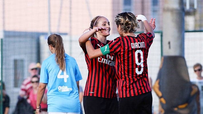 LE ROSSONERE VINCONO ANCORA: NAPOLI BATTUTO 5-0