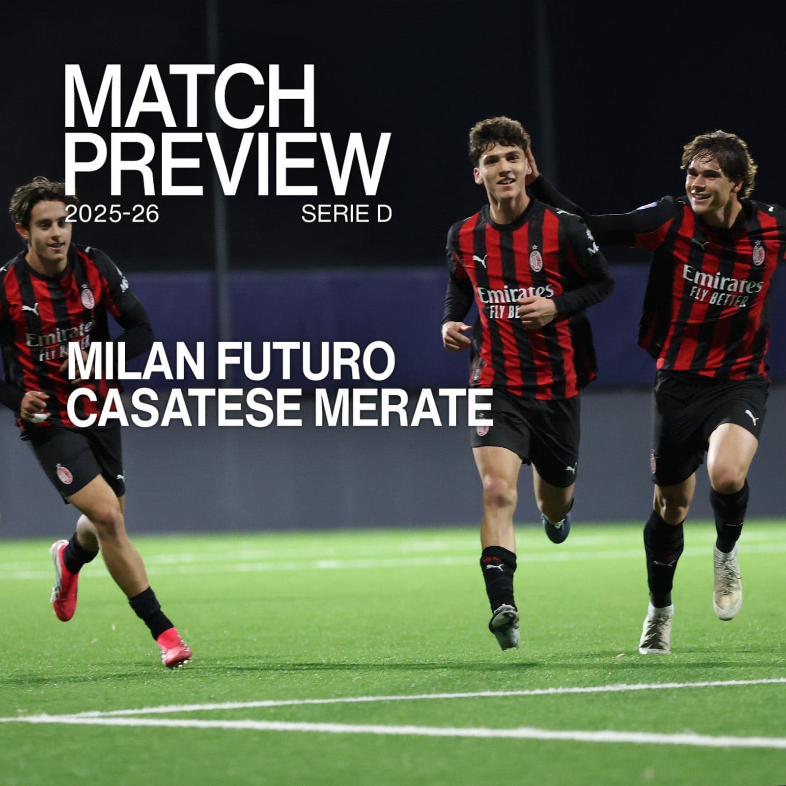 MILAN FUTURO v CASATESE MERATE: MATCH PREVIEW