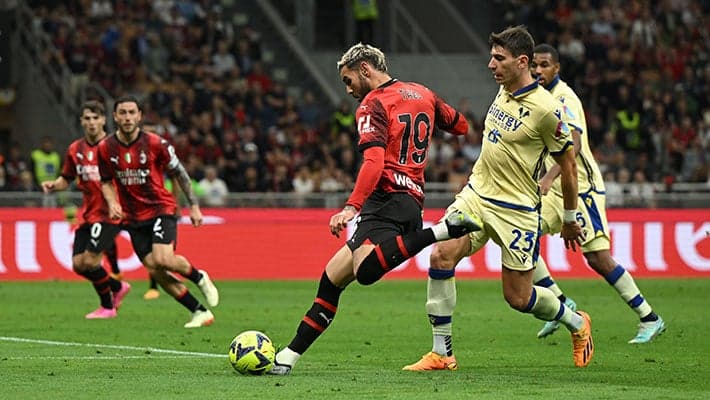 AC MILAN v HELLAS VERONA: THE NUMBERS FROM THE GAME