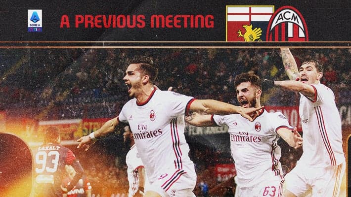 GENOA V AC MILAN: A PREVIOUS MEETING