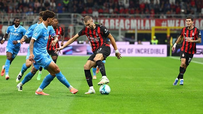 AC MILAN v NAPOLI: ALL THE NUMBERS FROM THE GAME