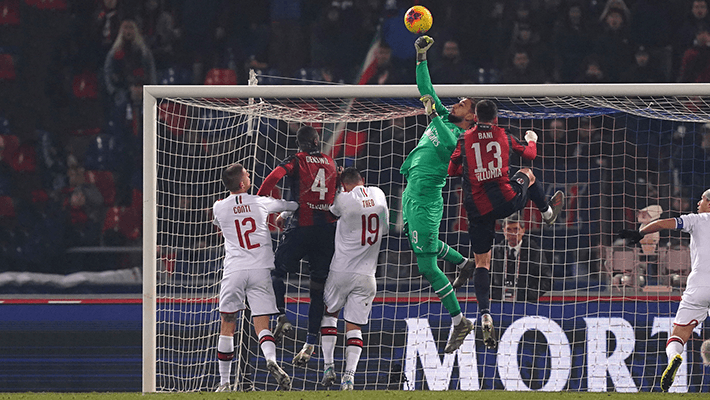 BOLOGNA 2-3 AC MILAN: POST-MATCH STATS