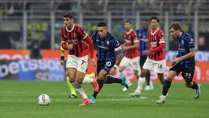 INTER-MILAN: TUTTI I NUMERI DELLA GARA
