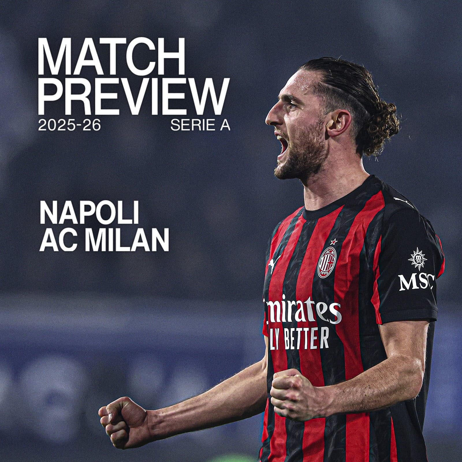 NAPOLI v AC MILAN: MATCH PREVIEW