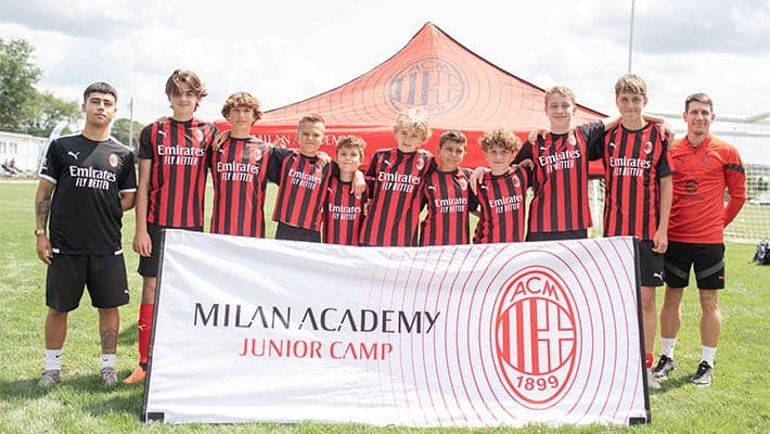 AC MILAN RETURNS TO NORTH AMERICA WITH NEW MILAN JUNIOR CAMPS