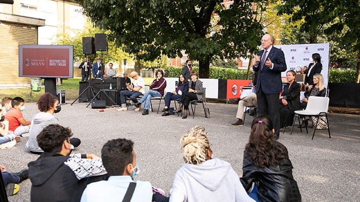 "RESTORE THE MUSIC MILAN"