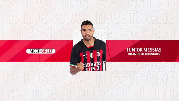MESSIAS INCONTRA I TIFOSI AL MILAN STORE DOWNTOWN