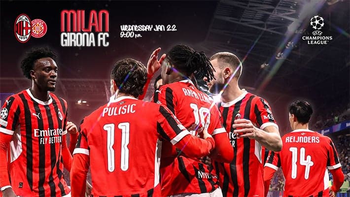 AC MILAN v GIRONA: TOGETHER FOR ANOTHER CHAMPIONS LEAGUE NIGHT