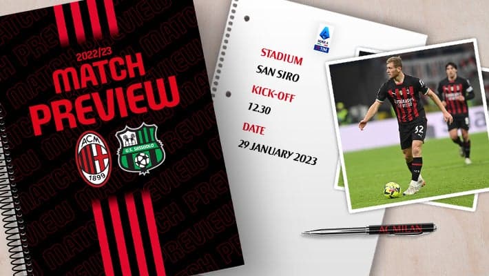 AC MILAN v SASSUOLO: MATCH PREVIEW