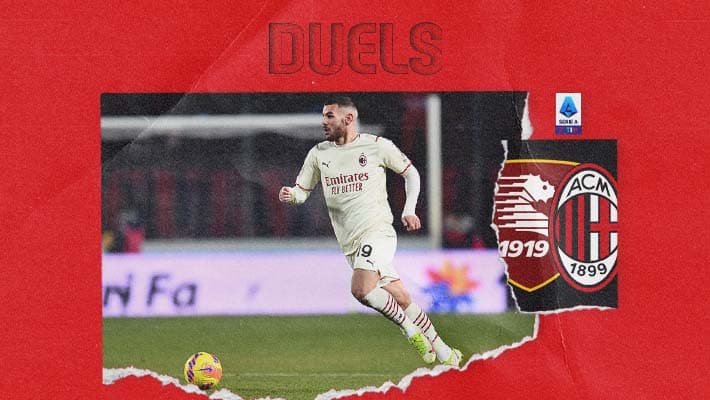 SALERNITANA V AC MILAN: DUELS