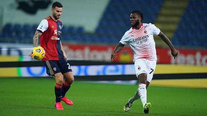 CAGLIARI-MILAN: TUTTI I NUMERI