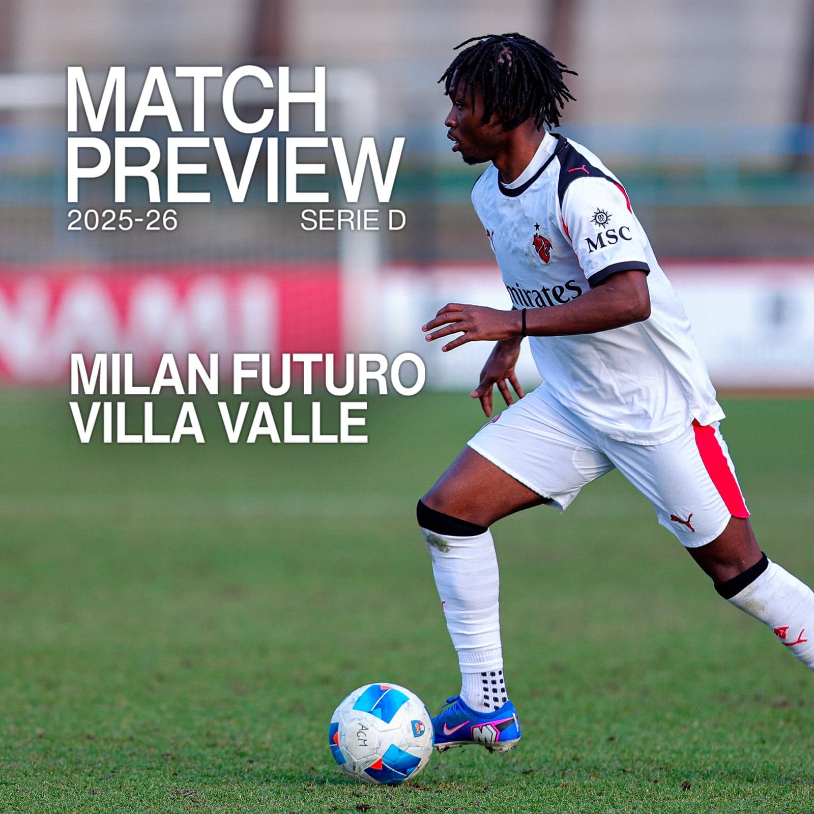 MILAN FUTURO-VILLA VALLE: MATCH PREVIEW