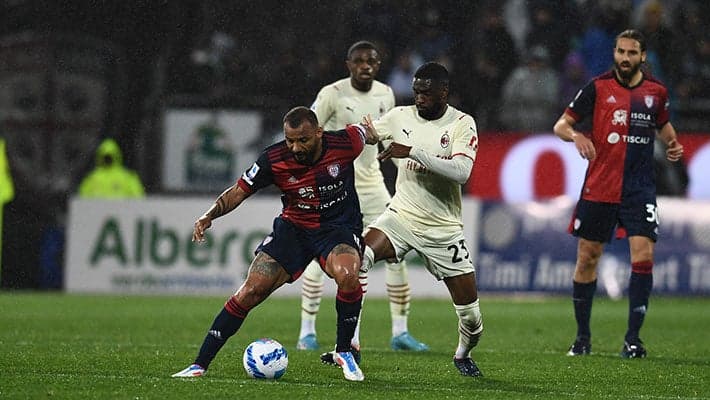 CAGLIARI-MILAN: TUTTI I NUMERI DELLA GARA
