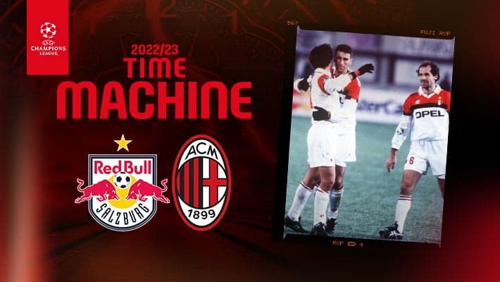 FC SALZBURG v AC MILAN: TIME MACHINE