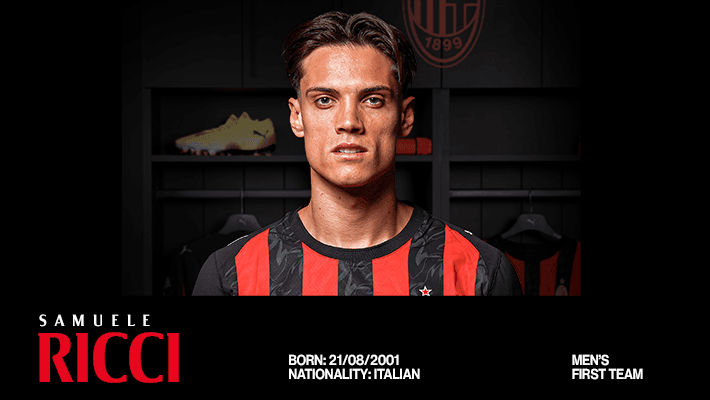 COMUNICATO UFFICIALE: SAMUELE RICCI