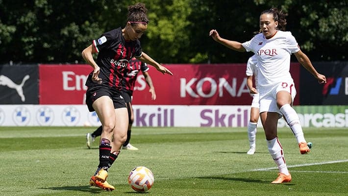 ROMA SNATCH LATE 2-2 DRAW AGAINST THE ROSSONERE