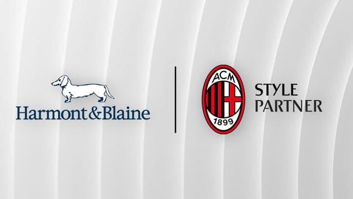 HARMONT & BLAINE JOINS AC MILAN AS CLUB'S STYLE PARTNER