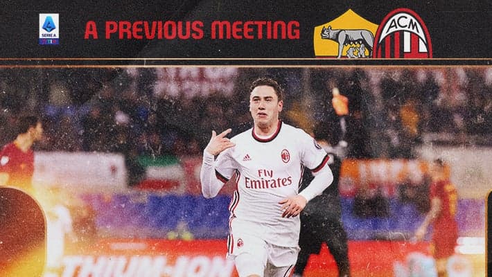ROMA V AC MILAN: A PREVIOUS MEETING