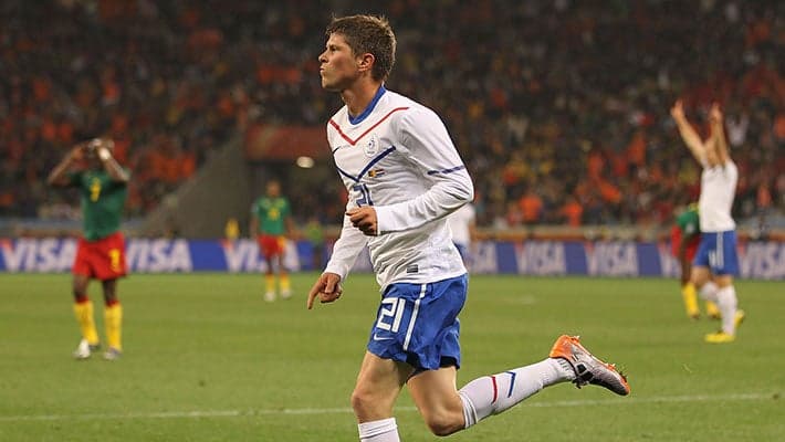 WORLD CUP ROSSONERI: KLAAS-JAN HUNTELAAR