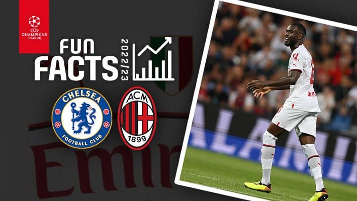 CHELSEA v AC MILAN: FUN FACTS