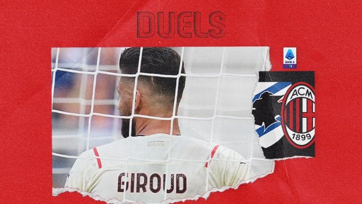 SAMPDORIA V AC MILAN: THE DUELS