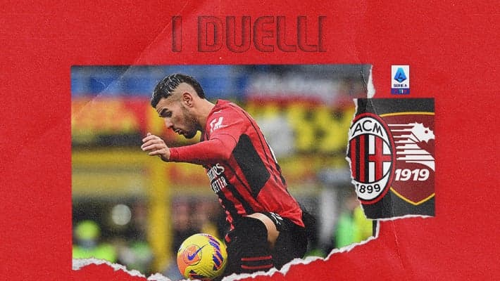 MILAN-SALERNITANA: I DUELLI