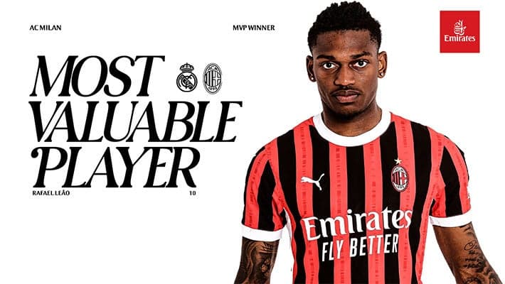 LEÃO IS THE MVP FROM REAL MADRID v AC MILAN