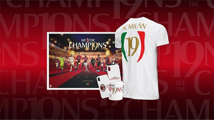WE THE CHAMP19NS: FESTEGGIA CON I PRODOTTI CELEBRATIVI