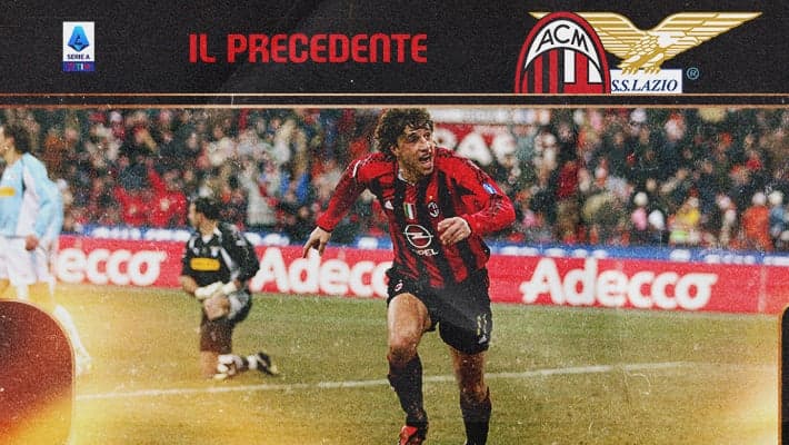MILAN-LAZIO: IL PRECEDENTE