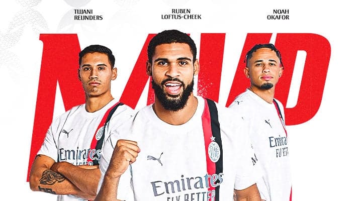LOFTUS-CHEEK IS THE MVP FROM CAGLIARI V AC MILAN