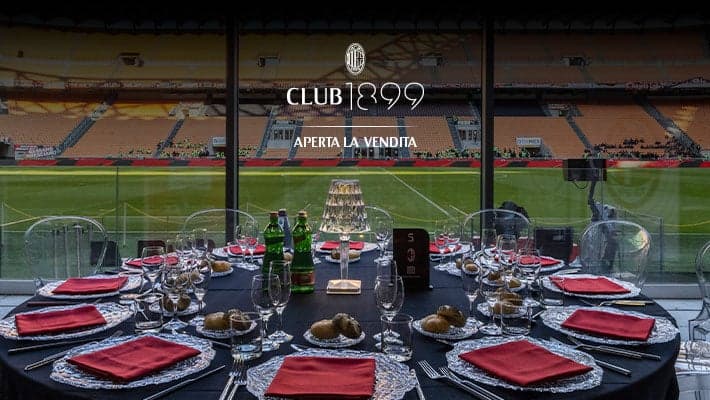 CLUB 1899, APERTA LA VENDITA