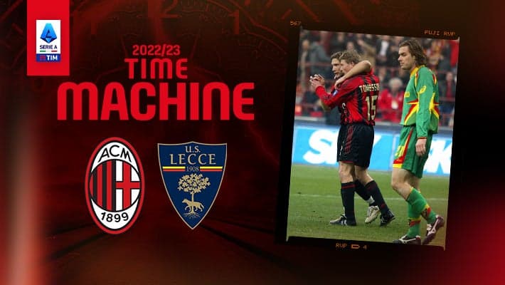AC MILAN v LECCE: TIME MACHINE