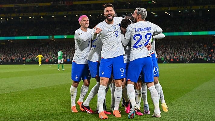 FRANCE EDGE OUT IRELAND, WINS ALSO FOR ASTER AND ISMA