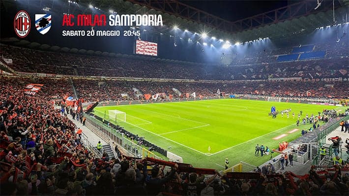 MILAN-SAMPDORIA: AL VIA LA VENDITA